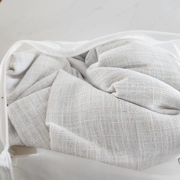 Liz Linen Pinch Pleat Ready Made Curtain with Room Darkening Lining - Picture 4 of 6